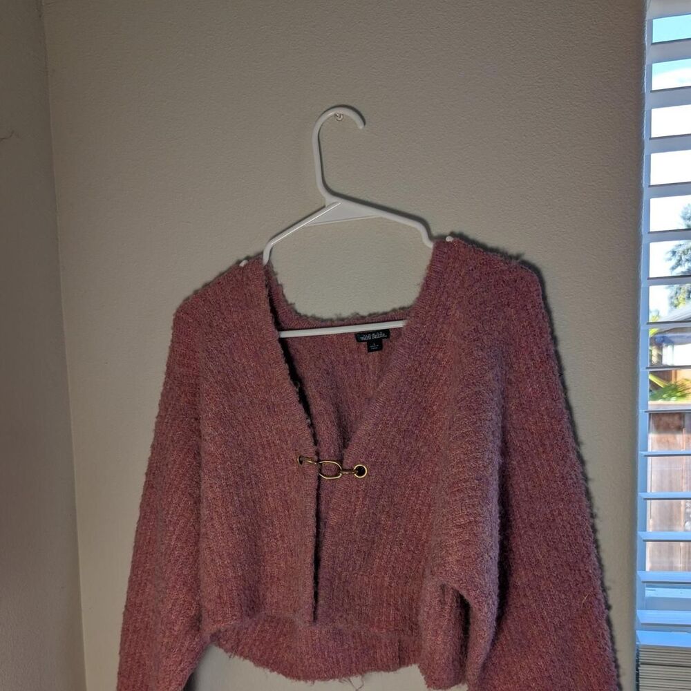 Wild-fable Women's Pink Jumper